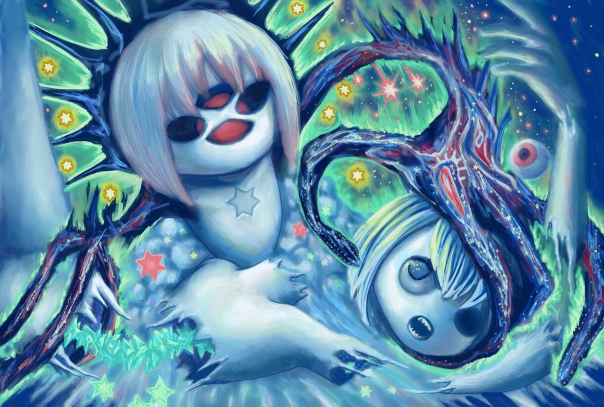 ダークな中性・男性キャラ厚塗りイラスト描きます 惹きつけられる独特な世界観　カワイイからカッコいいまで イメージ8