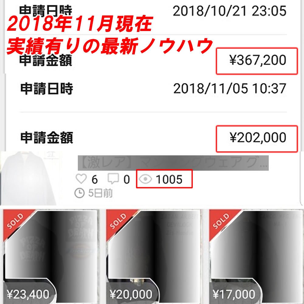 古着に今以上の価値を！！利益底上げ撮影方法教えます メルカリで効果あり！！古着、不要衣類に撮影だけで価値UP？！ イメージ1