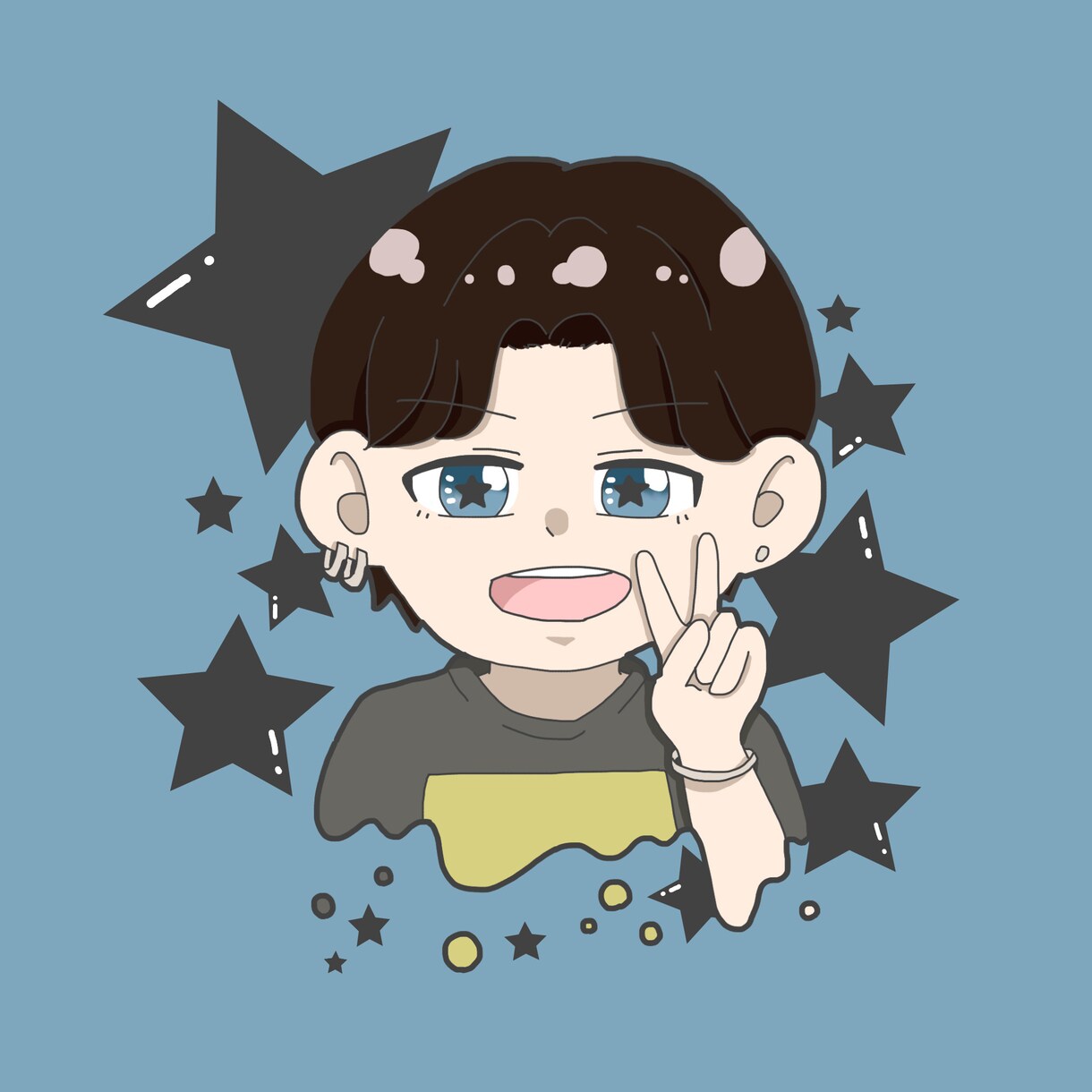 デフォルメアイコン描きます ＿かっこかわいいデフォルメ似顔絵を様々な用途に＿ イメージ9
