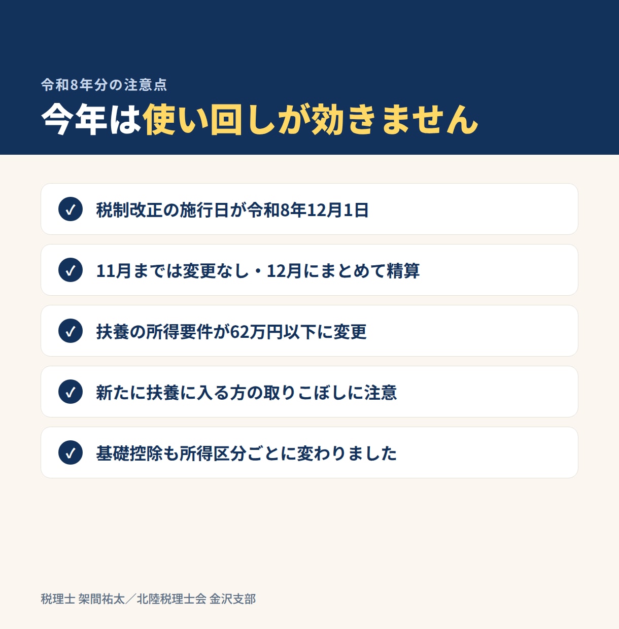 年末調整を税理士がまるごと代行します ひとり社長は10,000円。源泉徴収票から提出まで丸ごと イメージ2