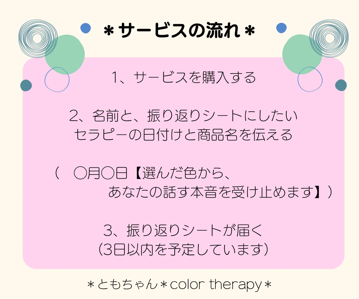 セラピー後のあなたの気持ちをシートにまとめます 今の気持ちを記録に残したり、振り返ったりしよう！ イメージ6