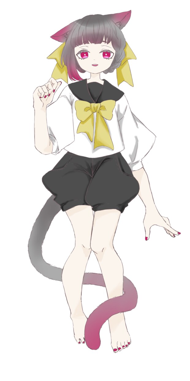 配信アプリIRIAMUでの立ち絵を描きます 可愛い女の子、ケモミミ得意です！ イメージ2