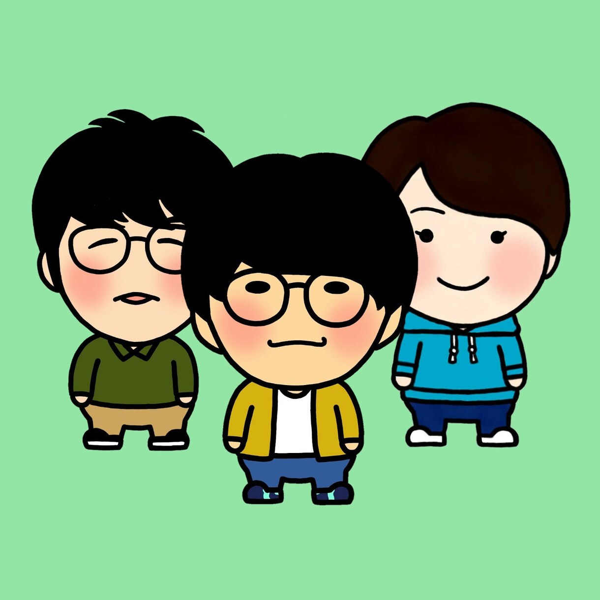 ゆるっとかわいい似顔絵アイコン描きます 世界にひとつだけのイラストで自分をアピール！プレゼントにも！ イメージ8
