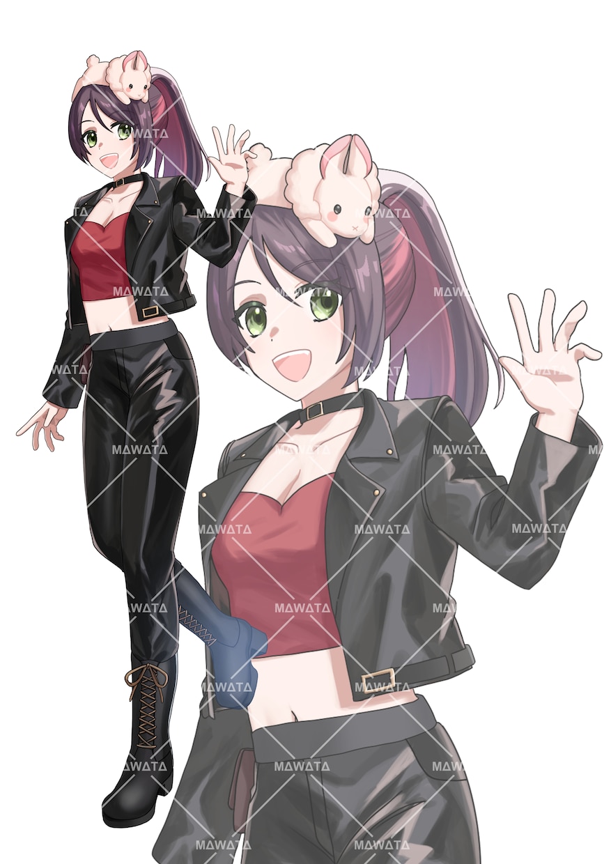 IRIAM・TRPG用の立ち絵を制作致します オーダーメイド！納得のいく1枚を一緒に作りましょう イメージ5