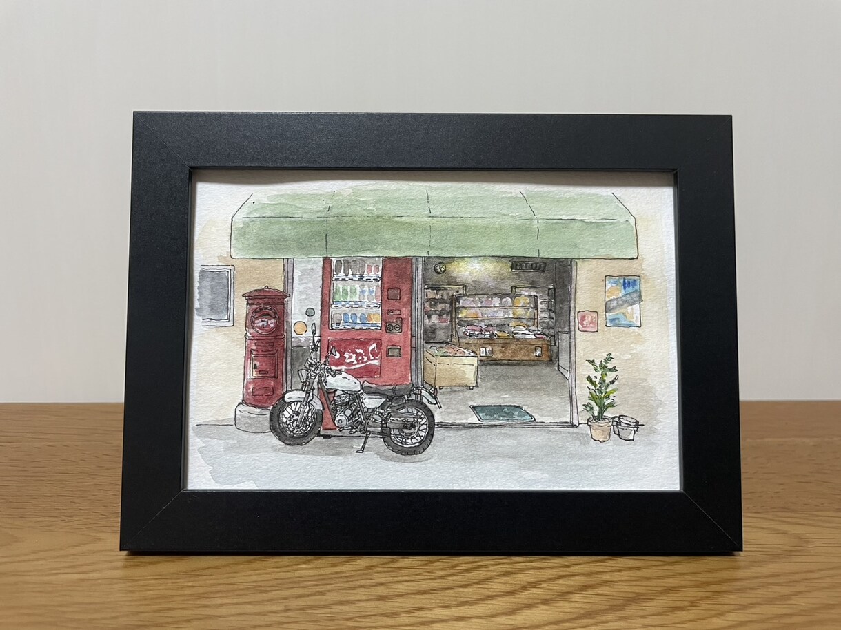 アナログ水彩画で乗り物イラスト制作します 【原画、スキャンデータどちらも納品可能】 イメージ4