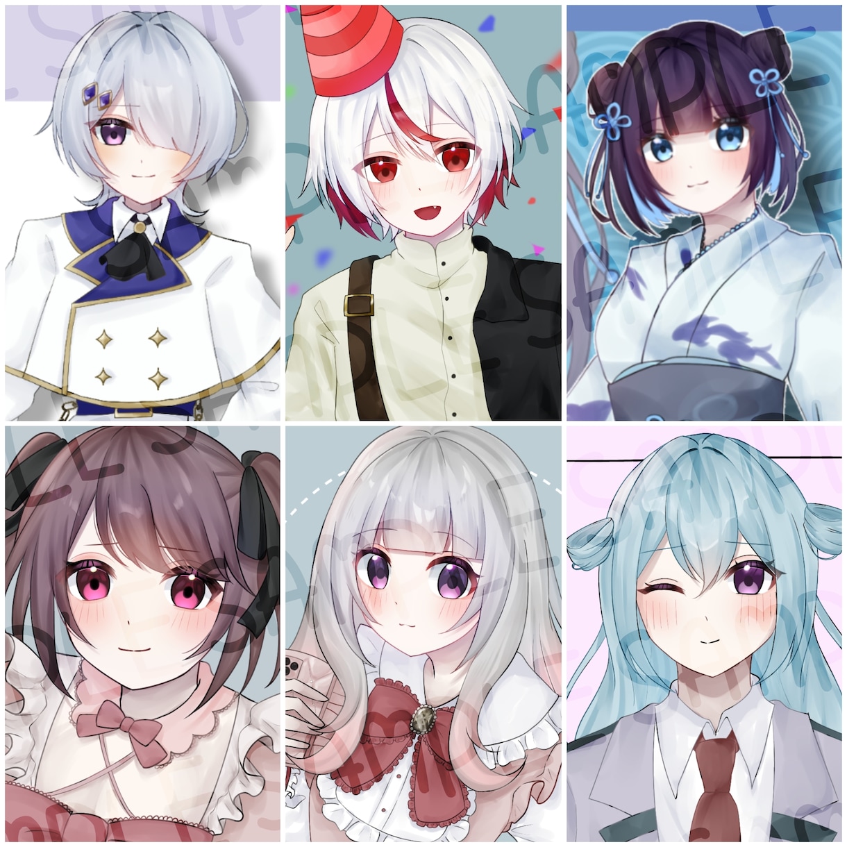 安価でイラストが描けます 厚塗り風の綺麗なイラストが得意です イメージ6