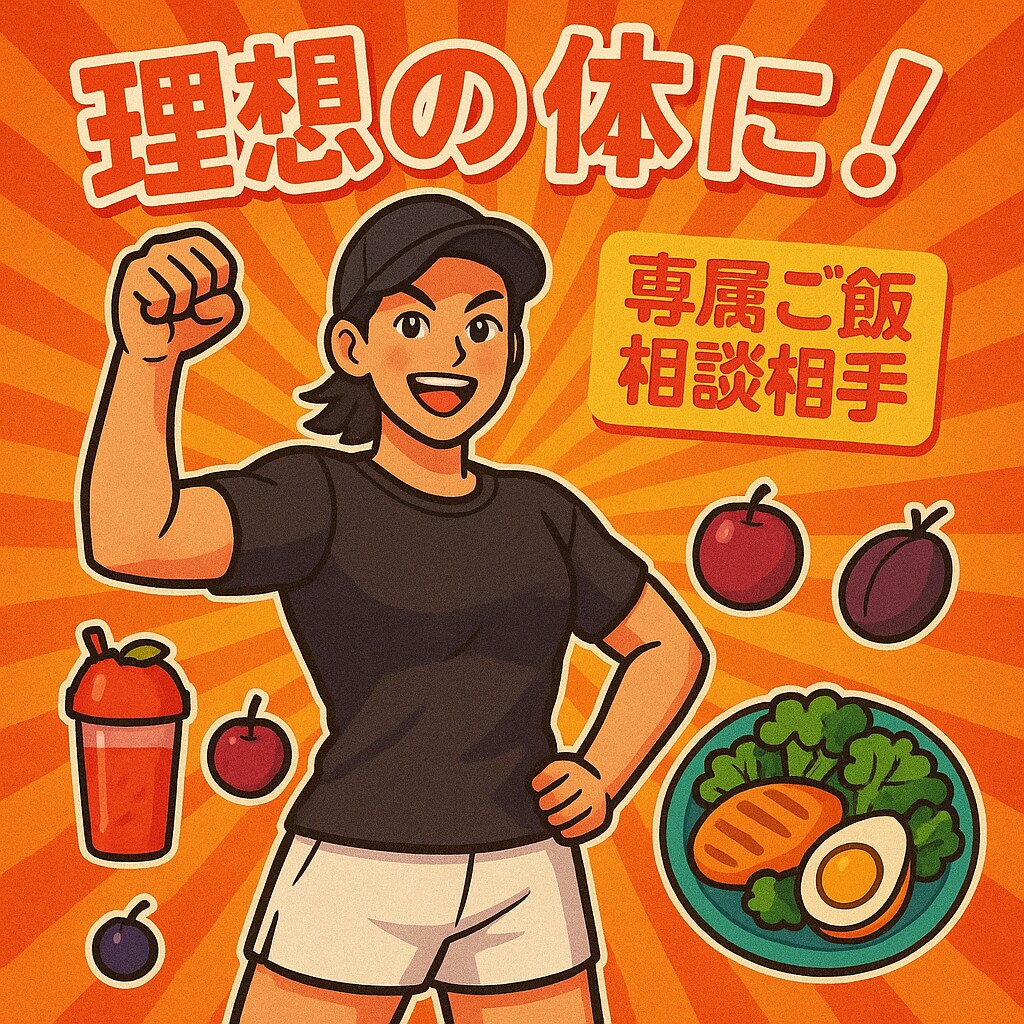 理想の自分に近づくためのお手伝いをします あなたの専属「ご飯相談相手」になります！ イメージ1