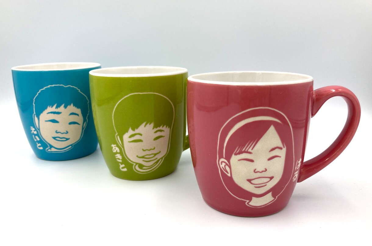 フジTV「いいとも！」似顔絵マスターが描きます あなたの似顔絵でマグカップやグラスを作りませんか？ イメージ4