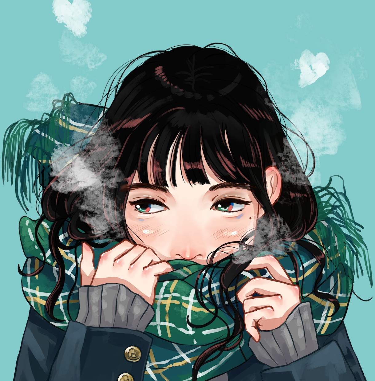 リアルなテイストの女の子イラスト描きます パッと目を引くイラストが欲しい方へ イメージ8