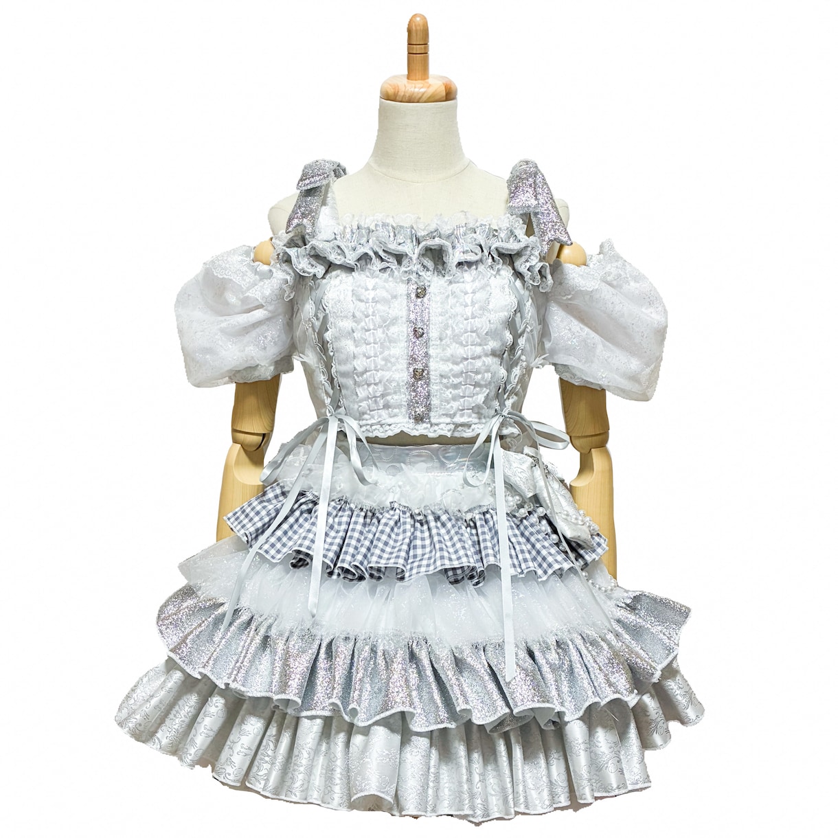 映えるアイドル衣装・オリジナル衣装を制作致します ♡自撮りが盛れる、きらきらふわふわオーダーメイド衣装♡ イメージ10