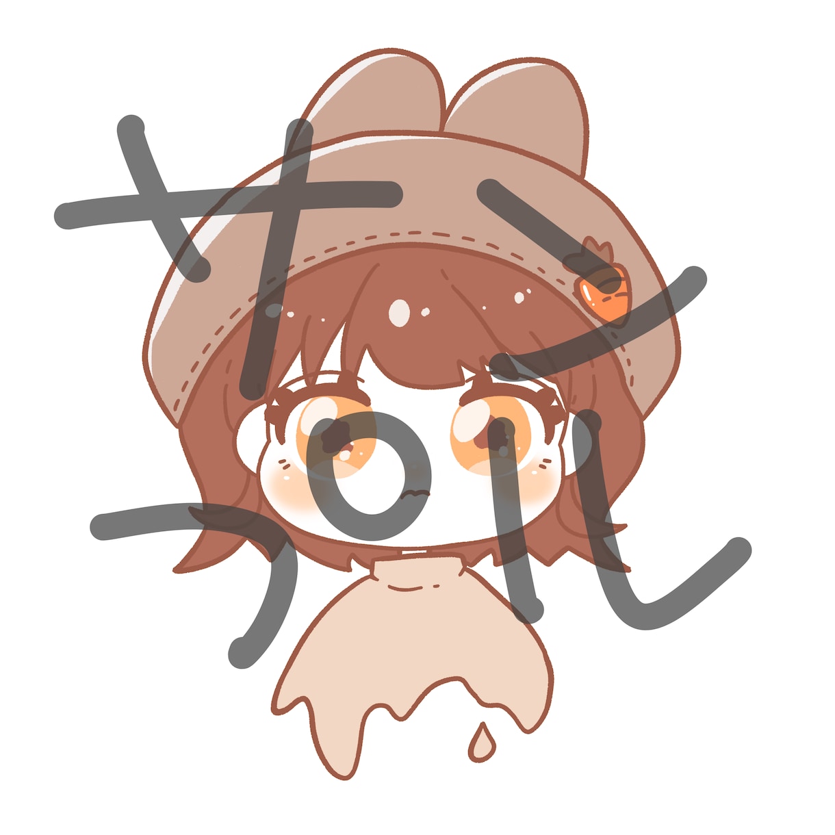 ゆるかわなちびキャラのアイコンを作成します アイコン描きます！SNS等にご活用ください♪ イメージ2