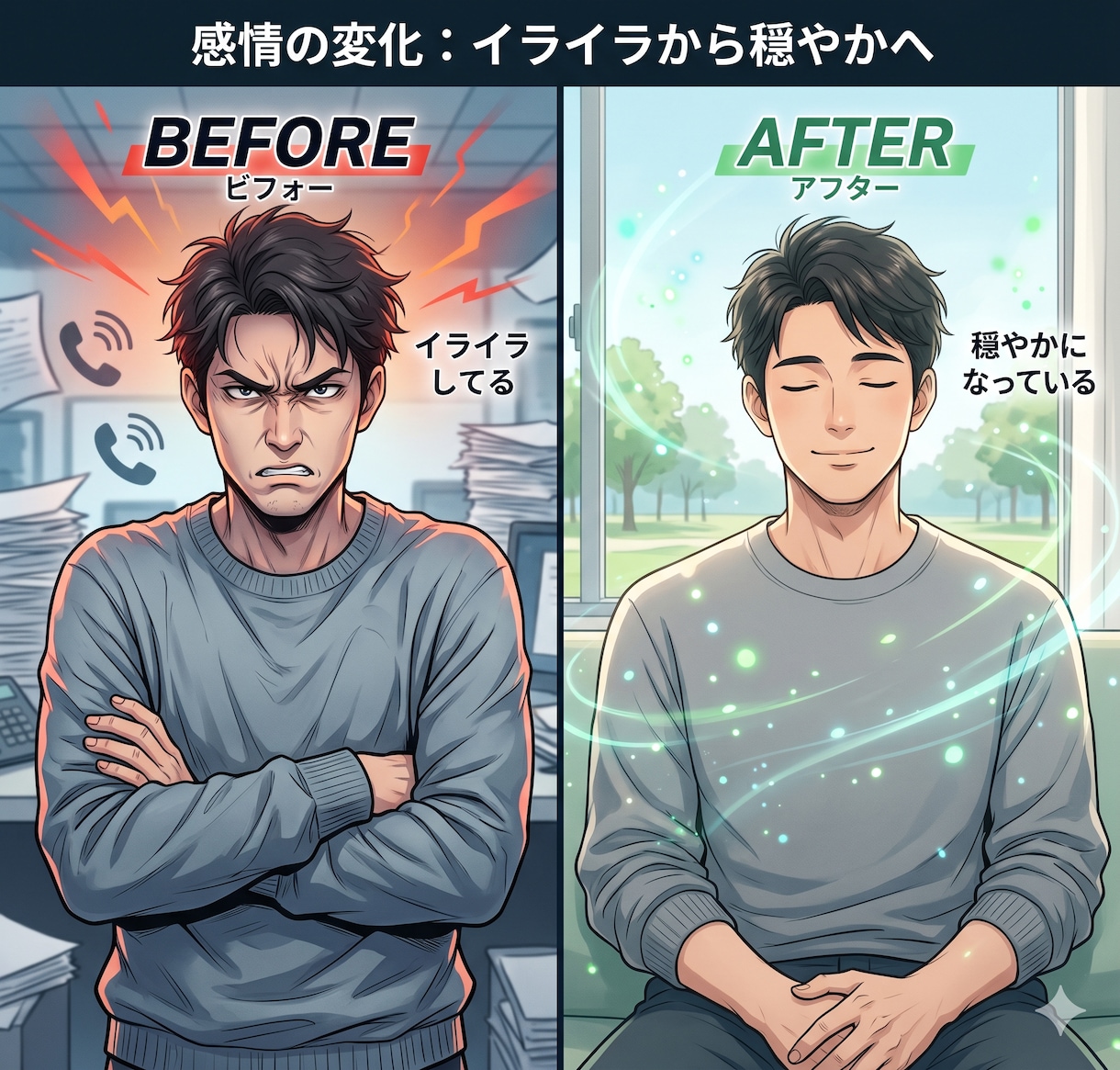 感情をヒんと！に「本当の自分」を認識して頂きます 理由のない不安を消し、内側から溢れる穏やかさを手に入れる イメージ2