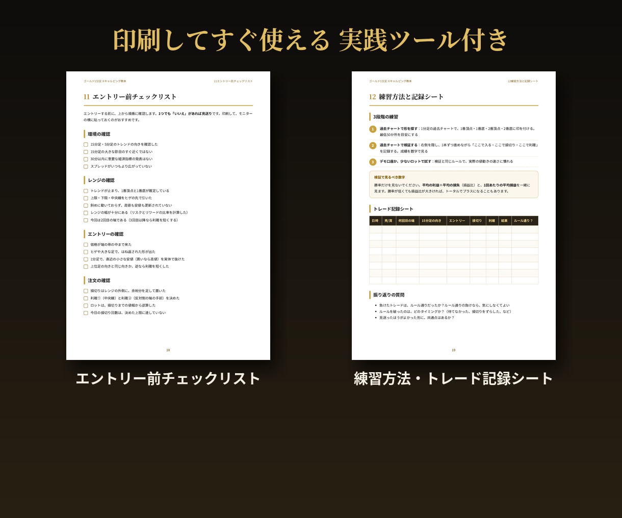 スキャル教本｜ダウ理論で考え方が変わるが学べます 損切りも利確も「なんとなく」から卒業。全20ページ教本 イメージ3