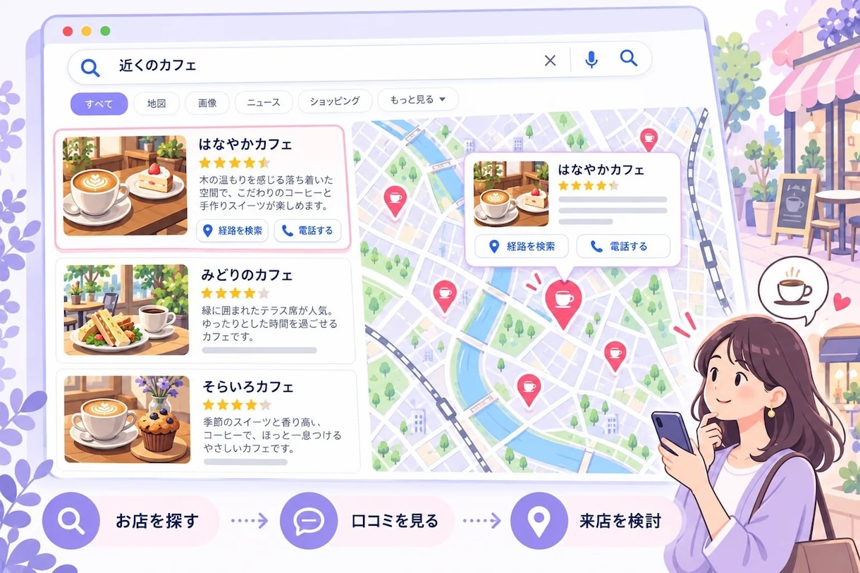 Googleマップ上位＆口コミ収集します 口コミが自然に増える仕組みGBP運用・卓上POP・SEO対策 イメージ7