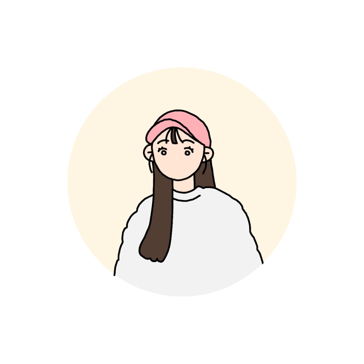 シンプルで個性的なアイコンお描きします リアルな似顔絵はちょっと…という方にもぴったり！ イメージ4