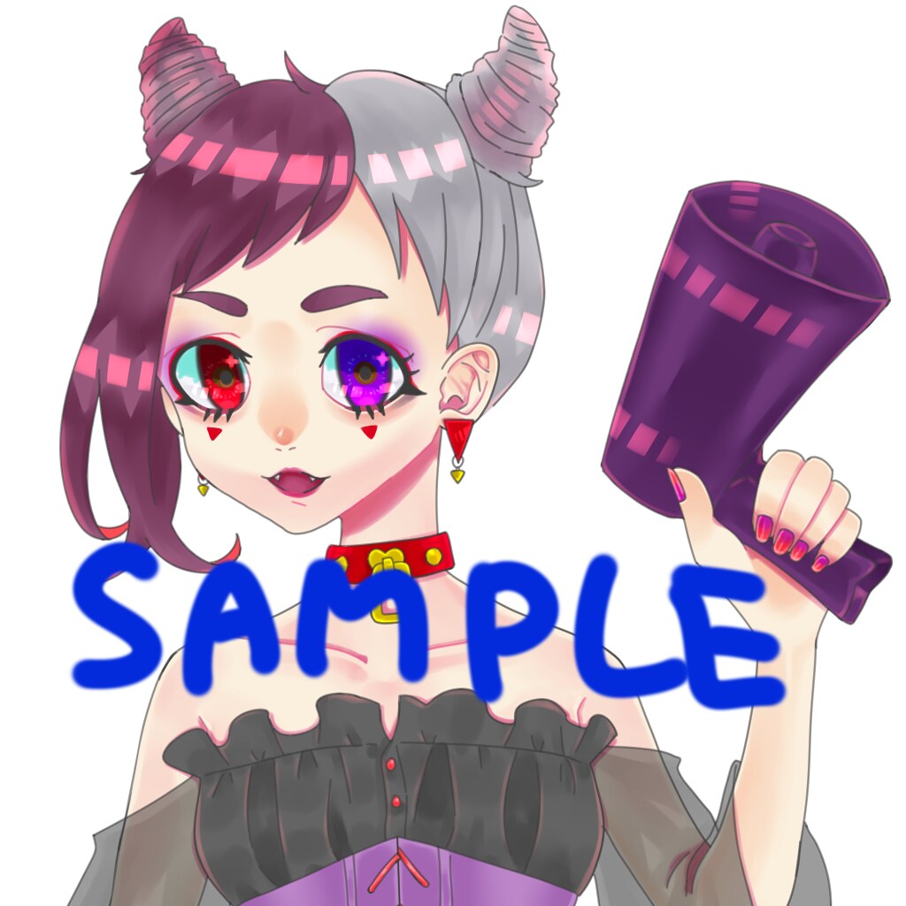 TRPGや自作ゲームの立ち絵お描きします 個性的なオリジナルイラストで貴方の創作キャラをイラスト化！ イメージ3