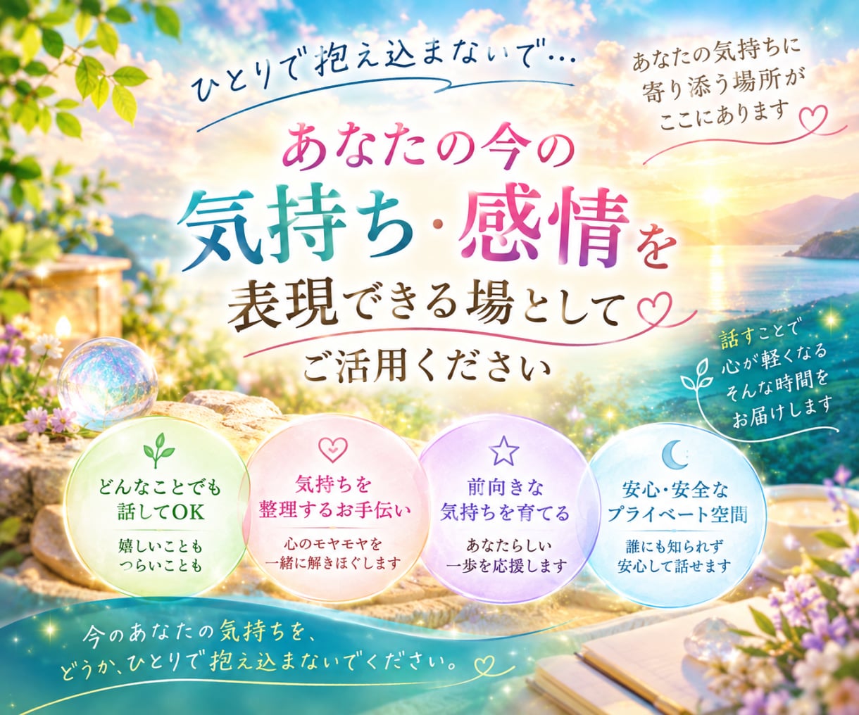 あなたの心のモヤモヤを解放するお手伝いをします オラクルカードによるメッセージまたは望む未来のヒーリング付き イメージ2