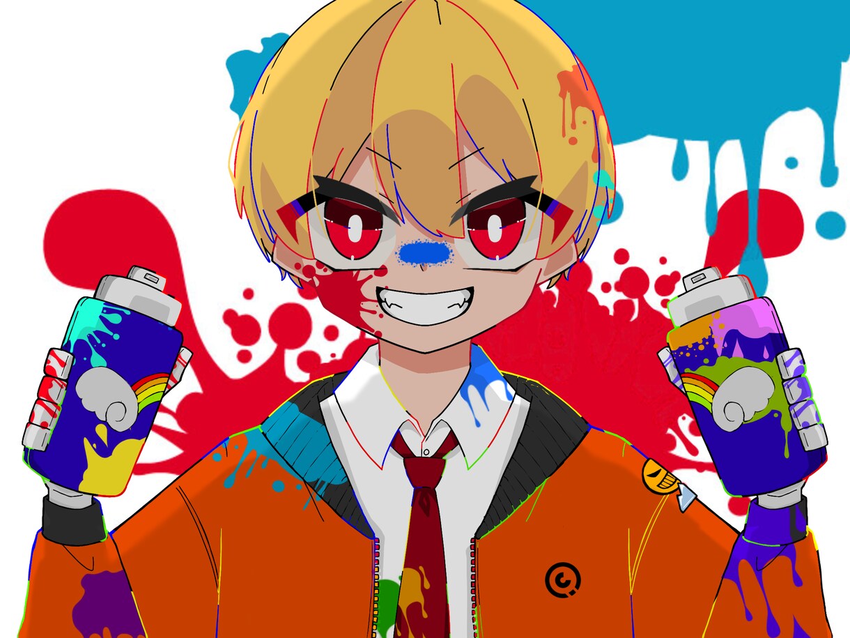 イラスト依頼受けてます Twitterなどのアイコンやイラストを作成します イメージ1