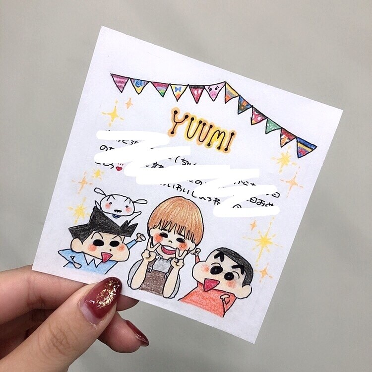 可愛いバースデーカード書きます 贈り物に、そっくり＜雰囲気な似顔絵付きのバースデーカードを！ イメージ7