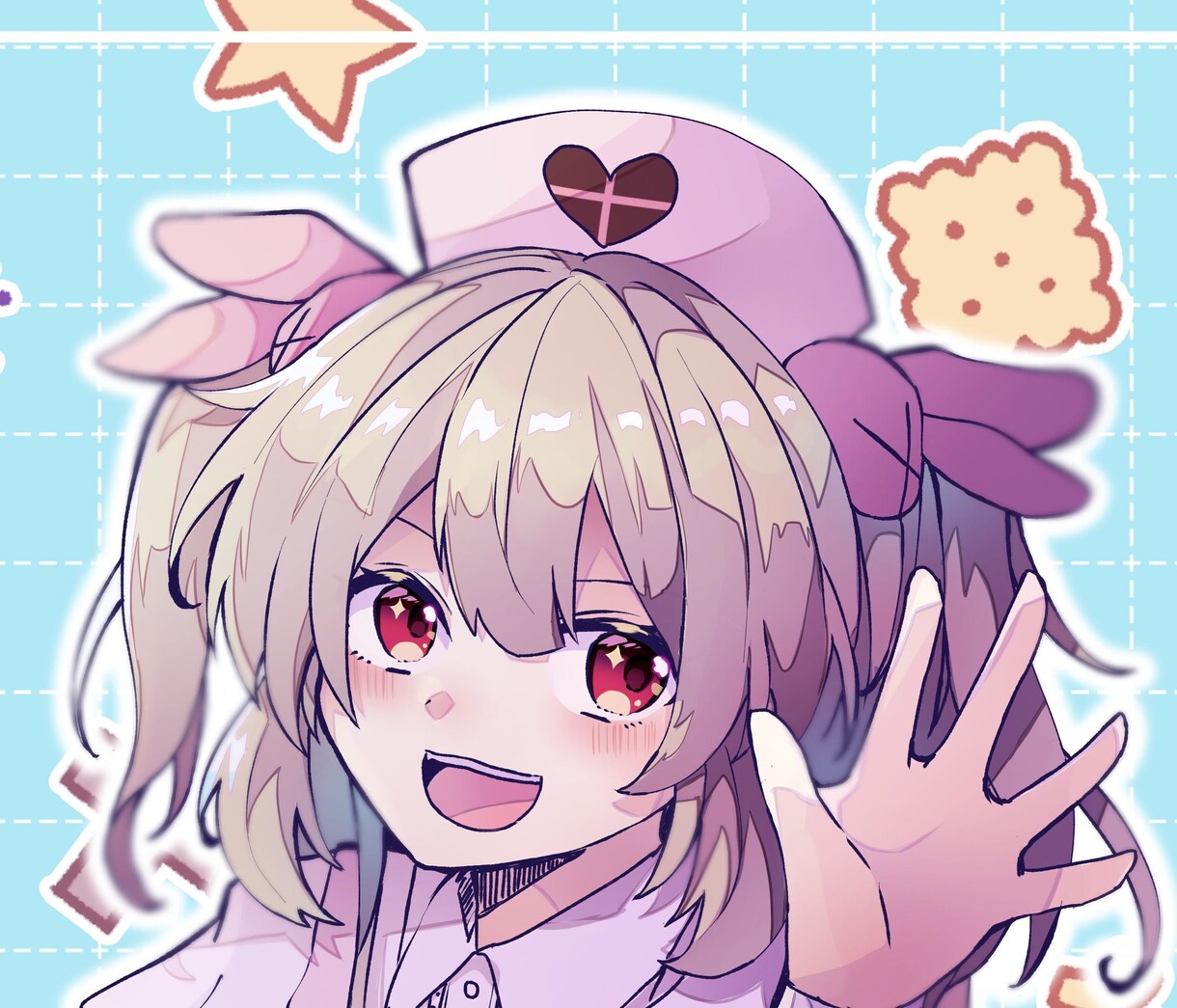 可愛い女の子のイラスト制作します アイコン、グッズ等様々な用途のイラスト制作致します イメージ6