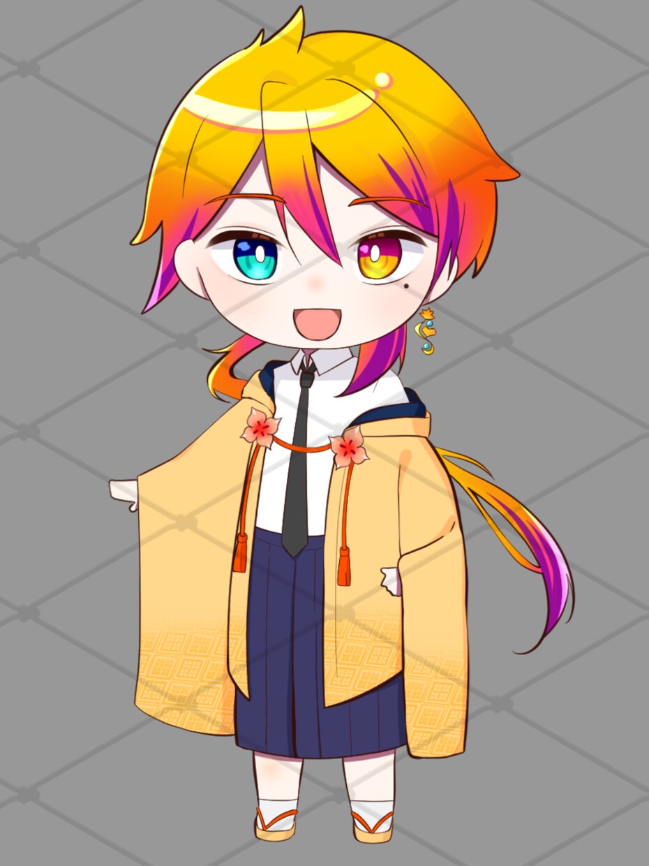 SNSでの使用、アクキー用イラスト等制作致します キラキラとしたミニキャラクターのイラストを制作致します イメージ2