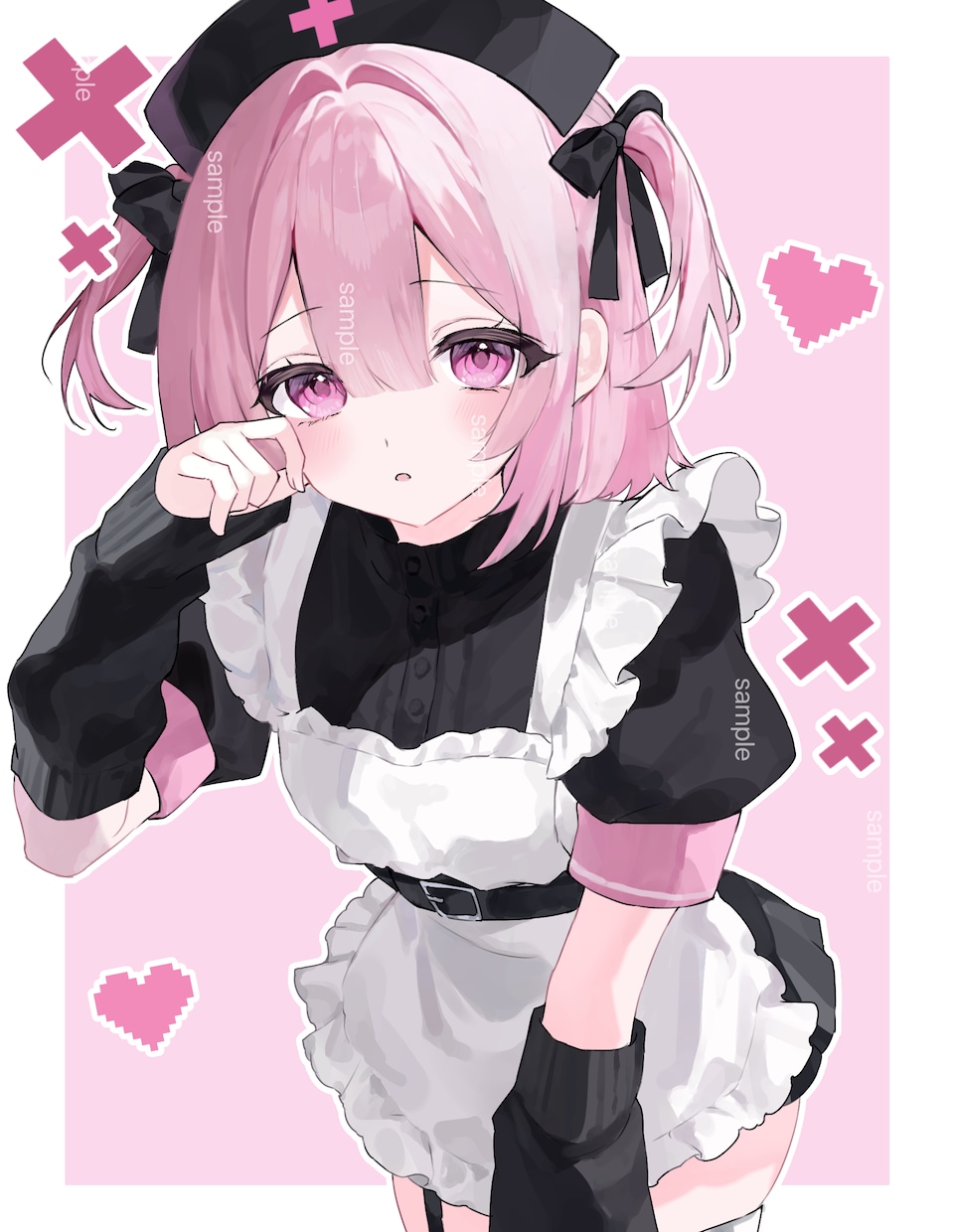 目を惹くキラキラ透明感イラストお描きいたします サムネ・アイコンなど、キラキラ可愛いイラストをお届けします！ イメージ2