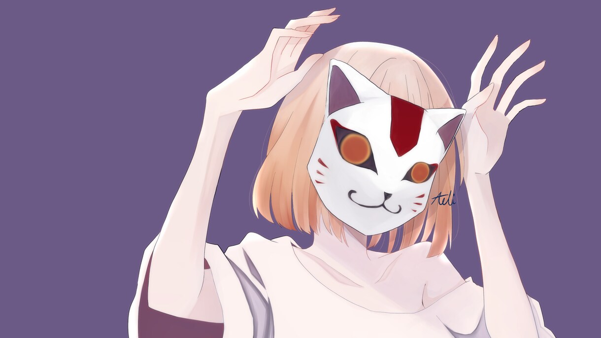 綺麗なイラスト描かせていただきます アイコン、動画、サムネイル、ヘッダーもご依頼お待ちしてます！ イメージ5