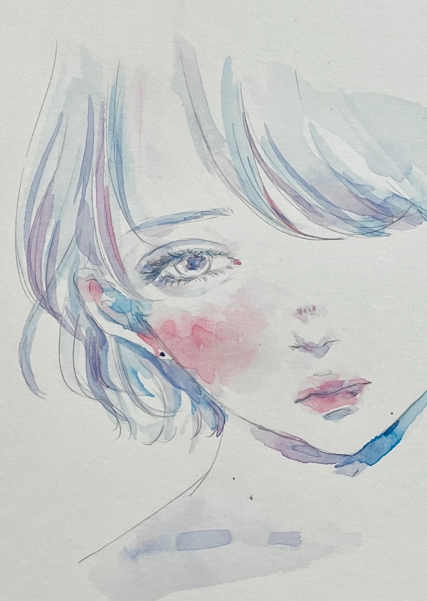 透明水彩絵の具でふんわり可愛いイラスト描きます 芸術学部卒の現役デザイナーが柔らかい雰囲気を演出します！ イメージ4