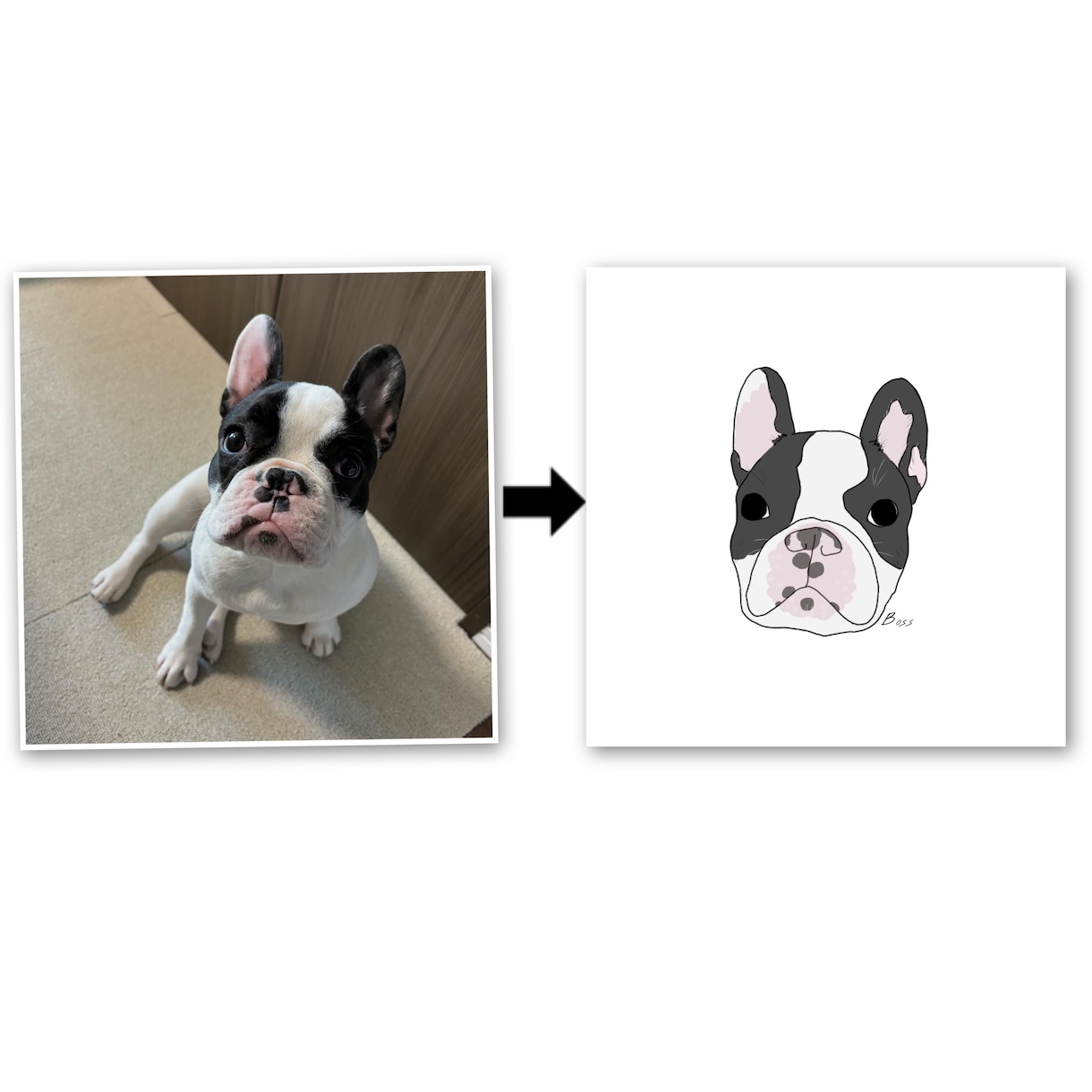 ペットの似顔絵を作成します ◼︎激安価格で楽しむペット似顔絵◼︎ イメージ2