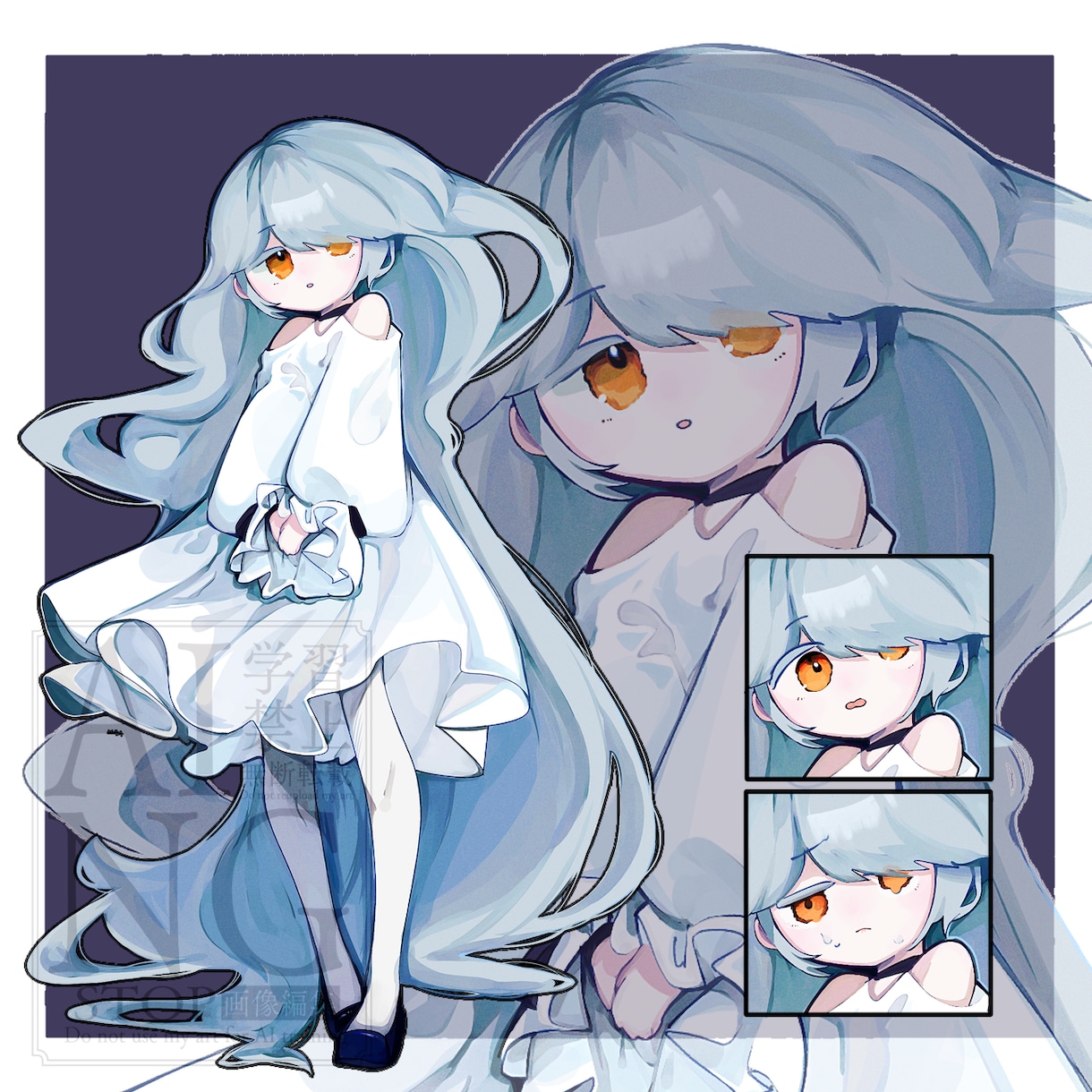 TRPGに！少女の立ち絵描きます TRPGやゲームなどに。少女の立ち絵を描かせてください！ イメージ3
