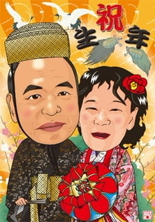 写真から似顔絵を作成します ご卒業、ご入学、ご結婚のプレゼントにいかがですか イメージ6