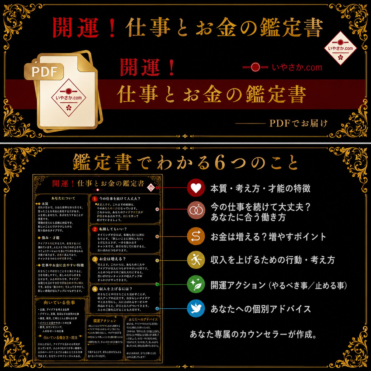 才能を見つけ収入アップへ導きます あなただけの成功パターンを読み解きます イメージ1