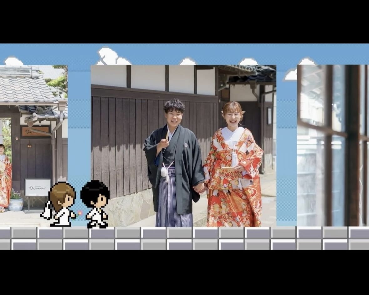 気まぐれロマンティックｌMV風のムービー作ります 結婚式の人気曲「きまぐれロマンティック」のメロディーにのせて イメージ8