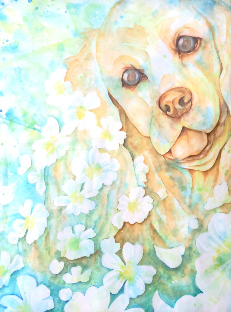 動植物のアート描きます 動物/花/ペット/インテリア/プチギフト/記念/贈り物 イメージ3