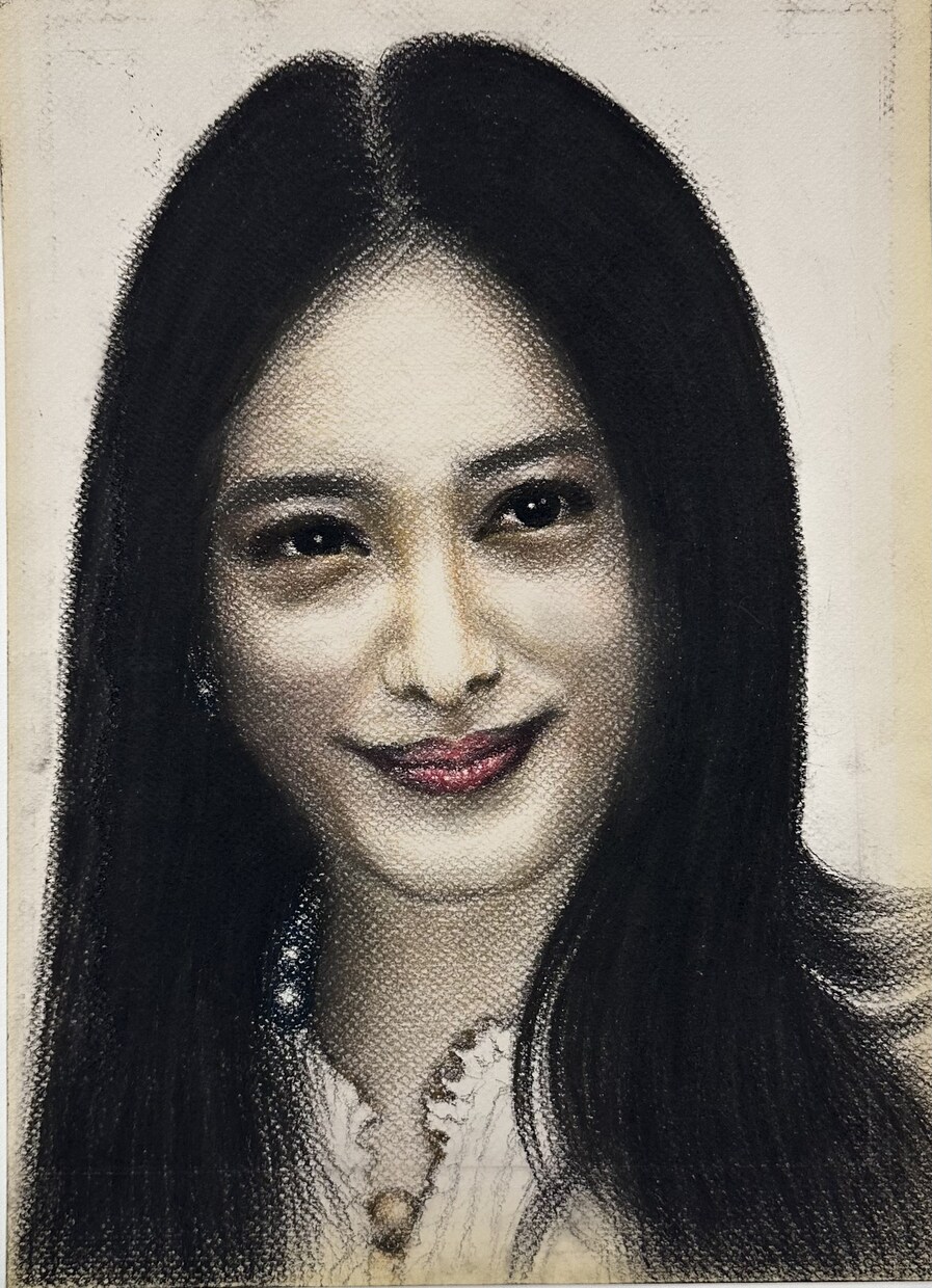 世界にたった一つのアナログパステル肖像画描きます 手描きのパステル肖像画になります。結婚式・記念日等に！ イメージ1