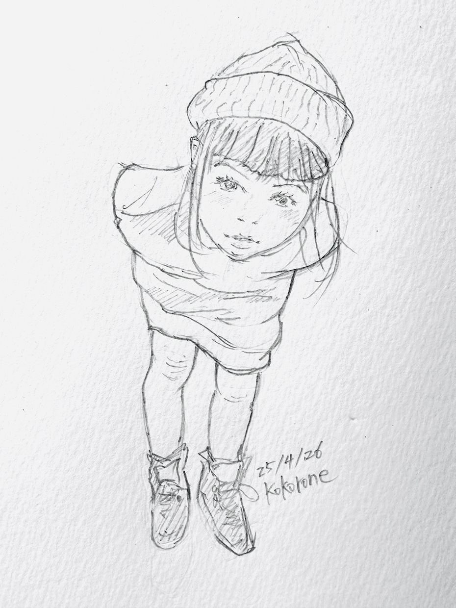 心を込めて。1000円で優しい鉛筆画全力作成します 【手描きの温もり】大切な思い出や人物を、優しい鉛筆画にします イメージ4