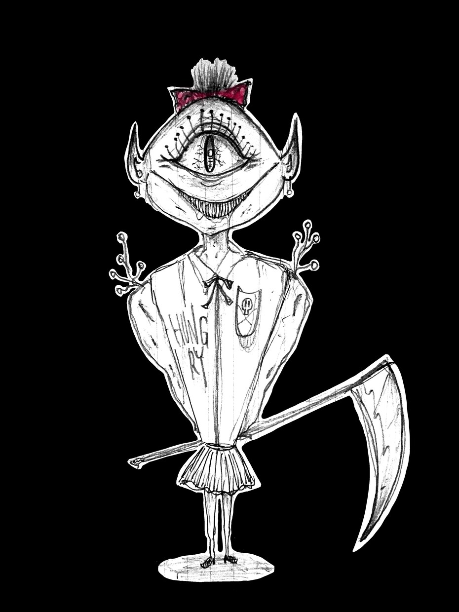 ダークファンタジー・病み系イラスト描きます ホラーや病み要素のある絵を独特の世界観でお描きします！ イメージ7