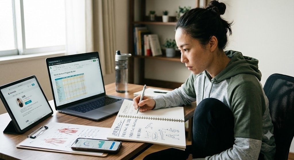 運動指導のプロがあなた専用のメニューを作ります 気になる部分のトレーニングを寄り添いながら行います！ イメージ1