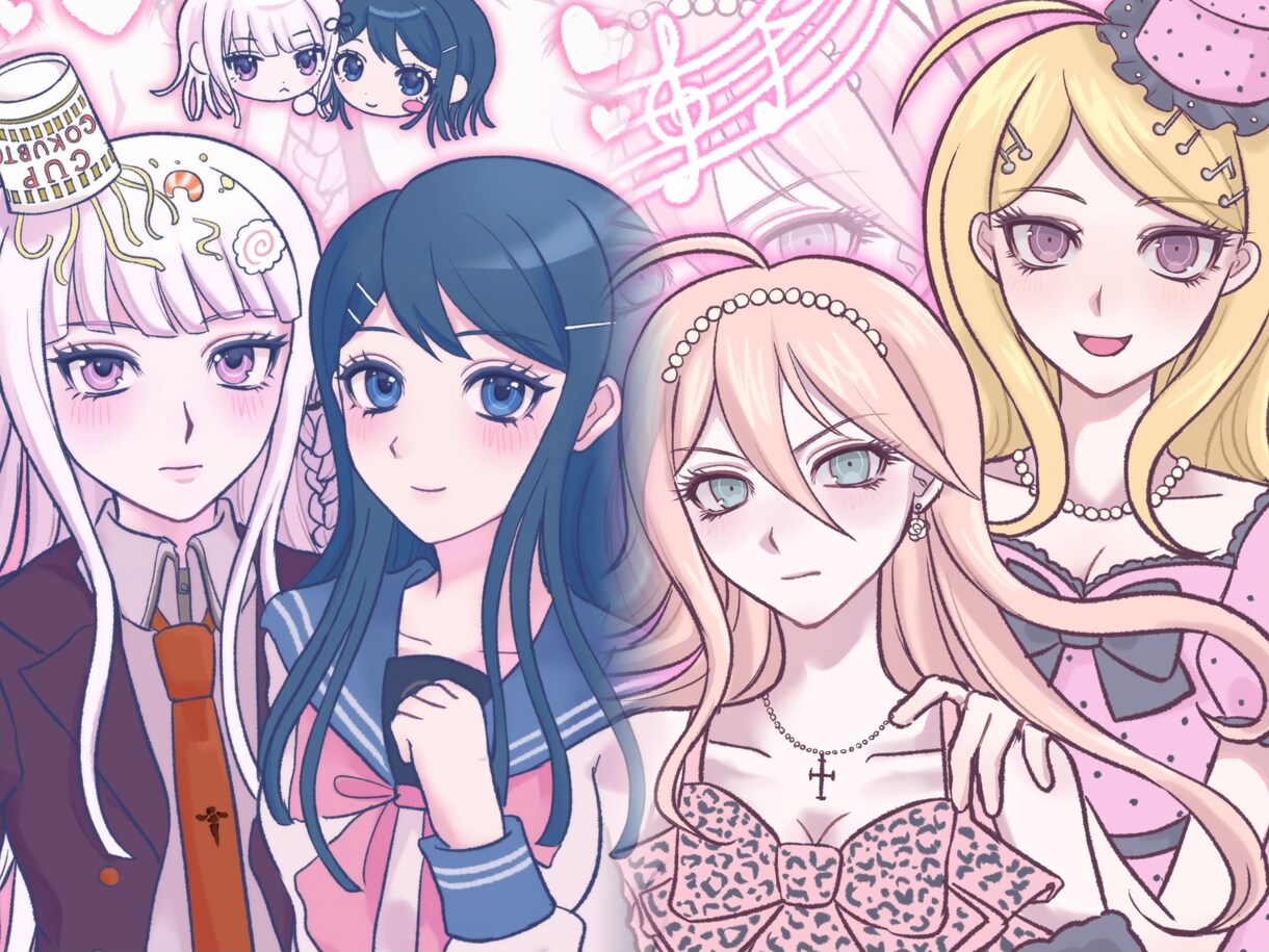 甘くてふわふわの世界観でイラストお描きします 様々なクリエイティブ活動や大事な1枚のお手伝いです！ イメージ1