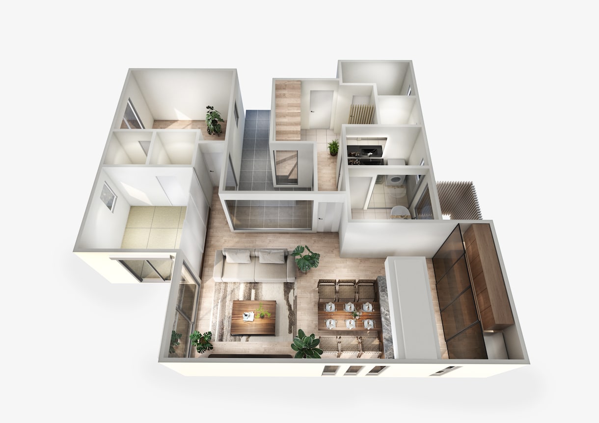 こだわりの戸建て住宅を設計します こだわりのある戸建て住宅（注文住宅）のプランを作成します。 イメージ1