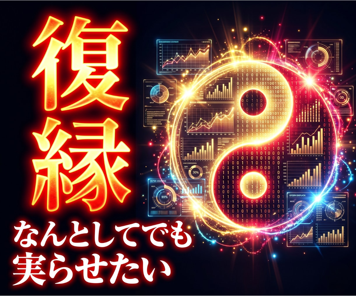 復縁占い【恋愛鑑定】本音・時期・可能性を占います 陰陽統計プロファイリングで「あの人」のトリセツ攻略法をお届け イメージ1