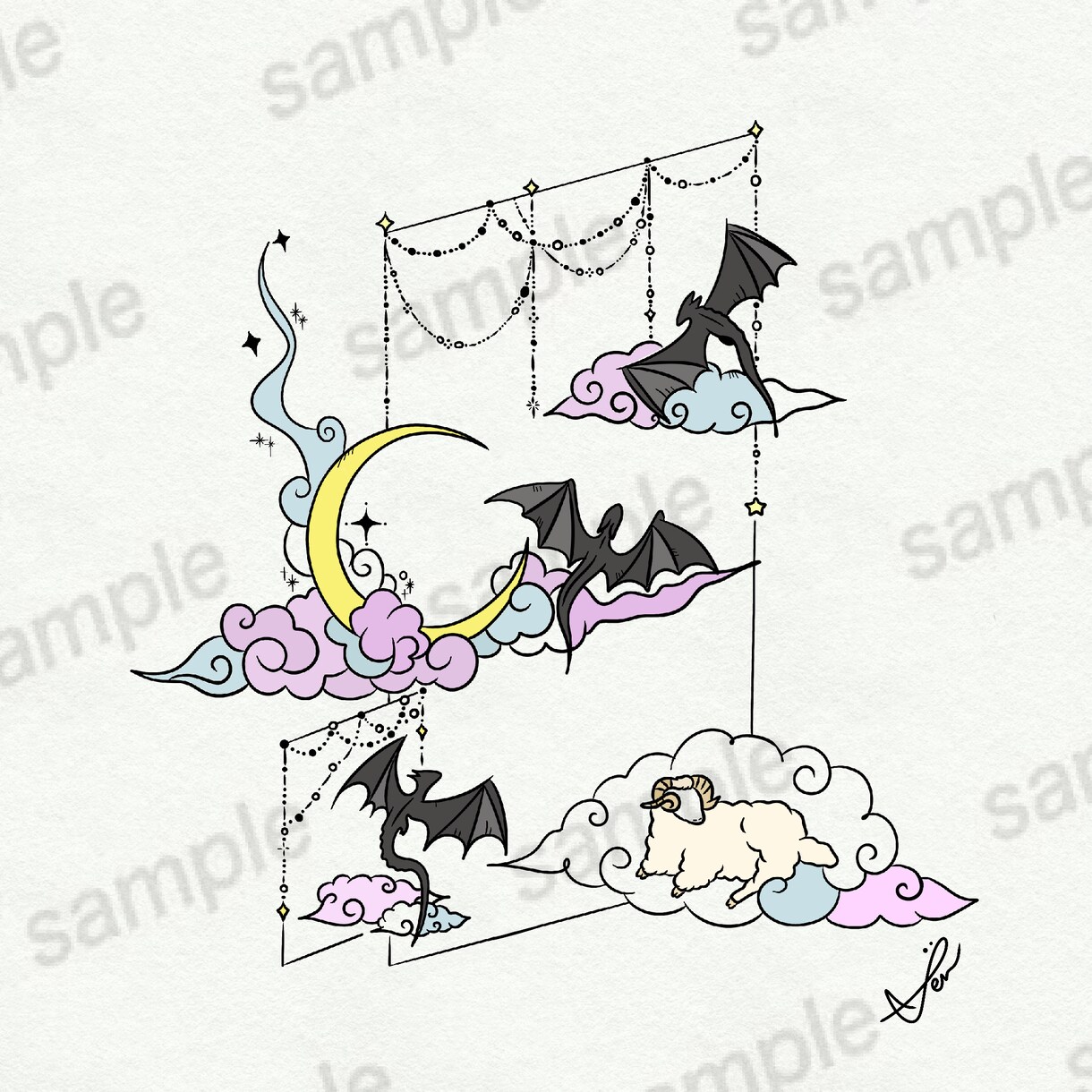 あなたの想いを吹き込むイラストにします 言葉にならない想いをそっとイラストに イメージ4
