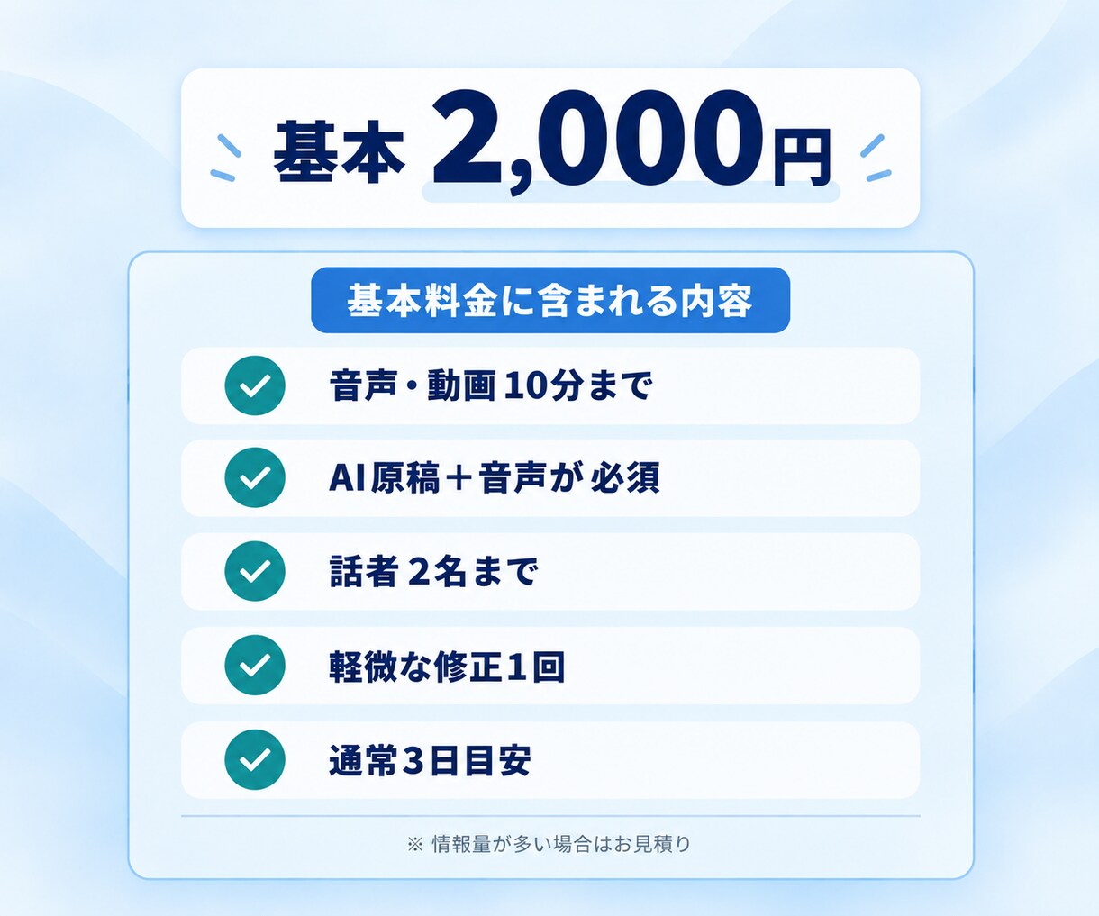 AI文字起こし済み原稿を音声と照合・修正します 誤変換・不要語・表記ゆれを耳で確認し、使える文章に整えます イメージ3