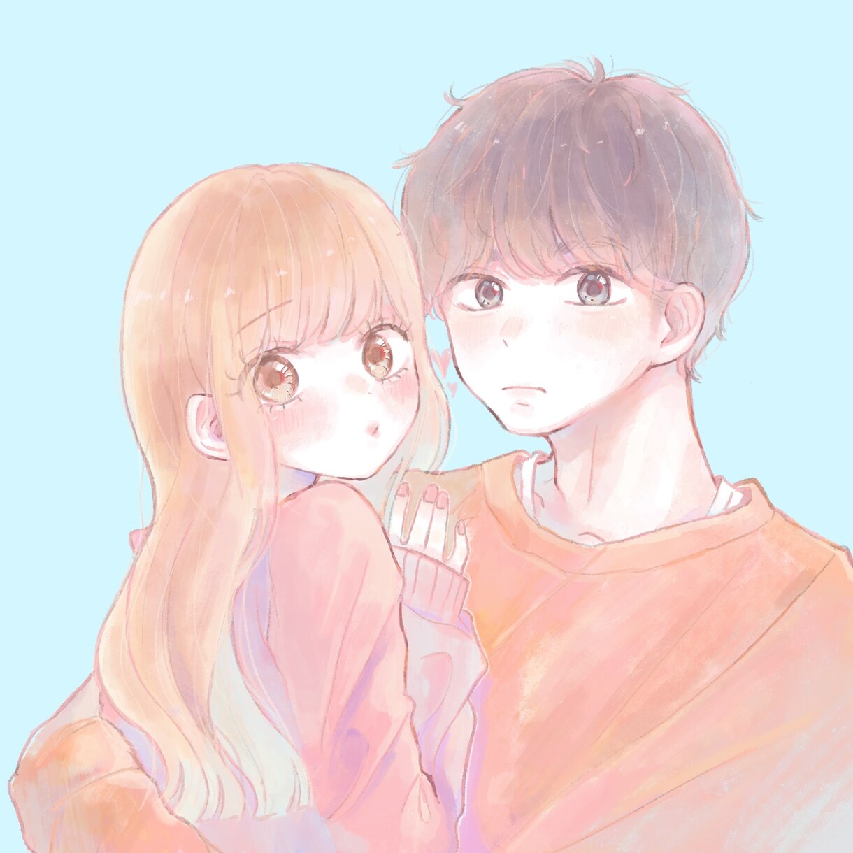 アイコンやヘッダー！かわいいイラストで描きます パートナーやご友人、大切な人との記念に♪真心込めてご対応！ イメージ1