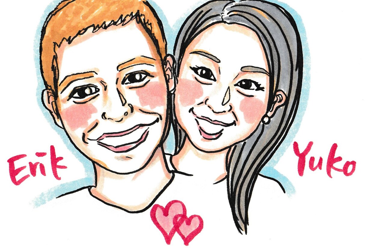 温かいタッチでご家族やご自身の似顔絵をお描きします フリーハンドの水彩仕上げかデジタル仕上げでお届けします♩ イメージ10