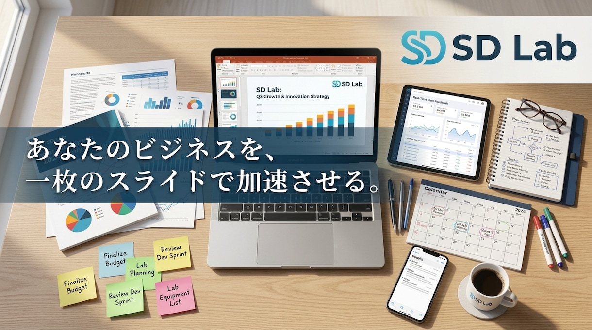 ビジネスを加速させる伝わる資料を作成いたします 営業資料・プレゼン資料・企画書・セミナー資料のパワポ作成 イメージ1