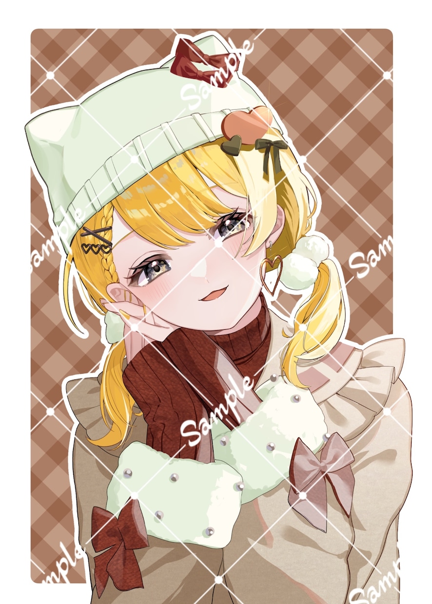 先着限定価格！目を惹くかわいいイラスト描きます 見た瞬間ときめくような雰囲気やお顔が描けるよう心がけています イメージ1