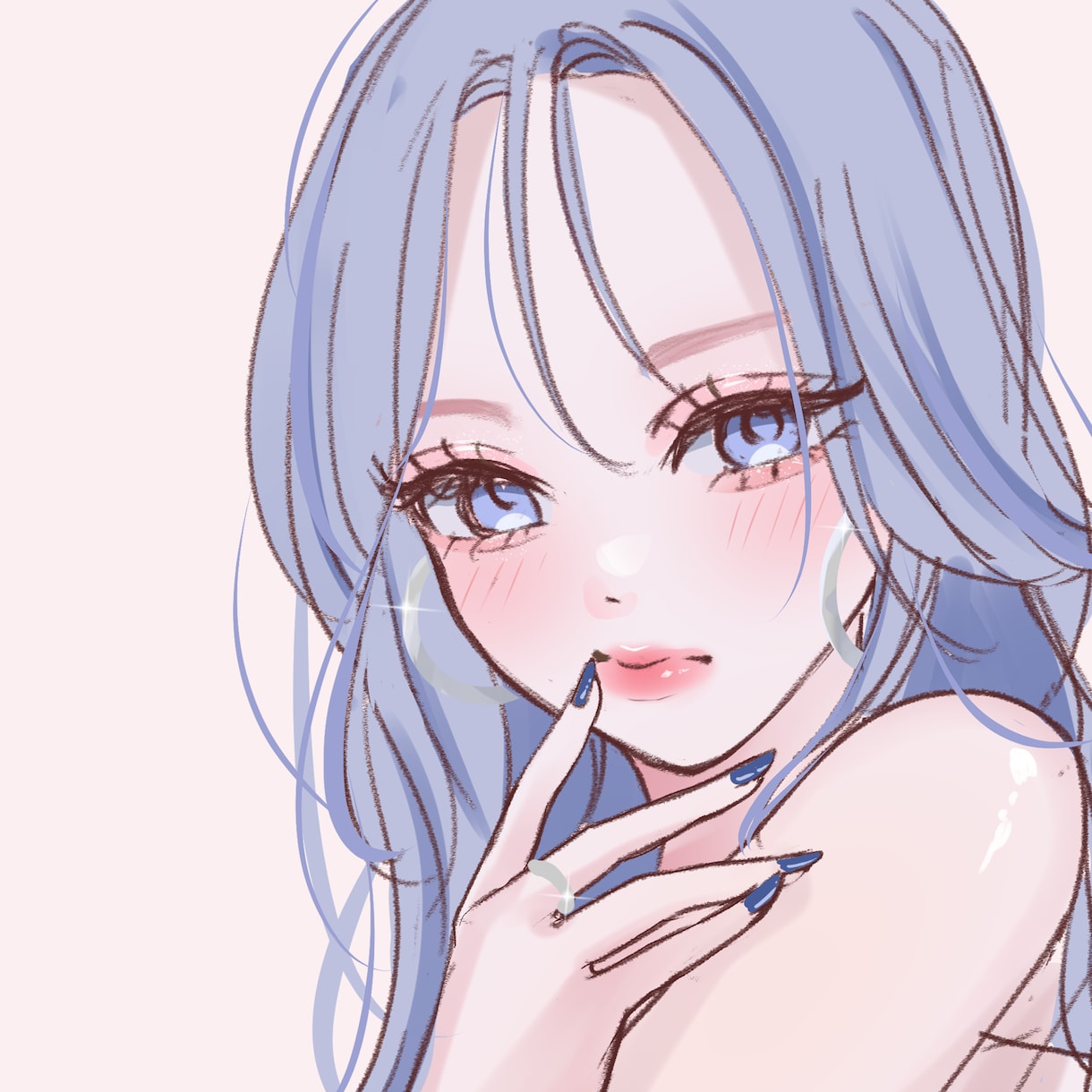 表情豊かな女の子描きます アイコン、その他はご相談ください。商用利用も無料です。 イメージ3
