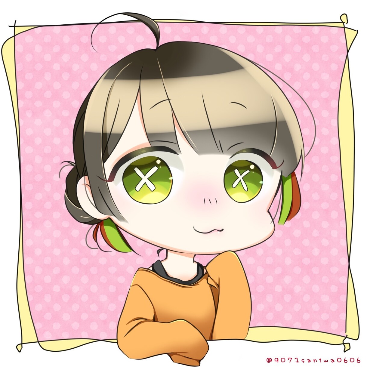 SNSに使用するイラストを描きます SNSのアイコン、キャラクターデザイン描きます。 イメージ1
