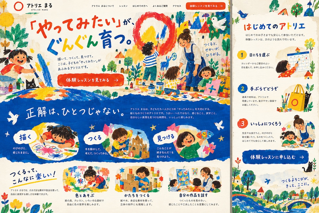 超コスパ！SNSから集客できるLPを作成します とりあえずLPを出したい！そんな方におすすめです。 イメージ2